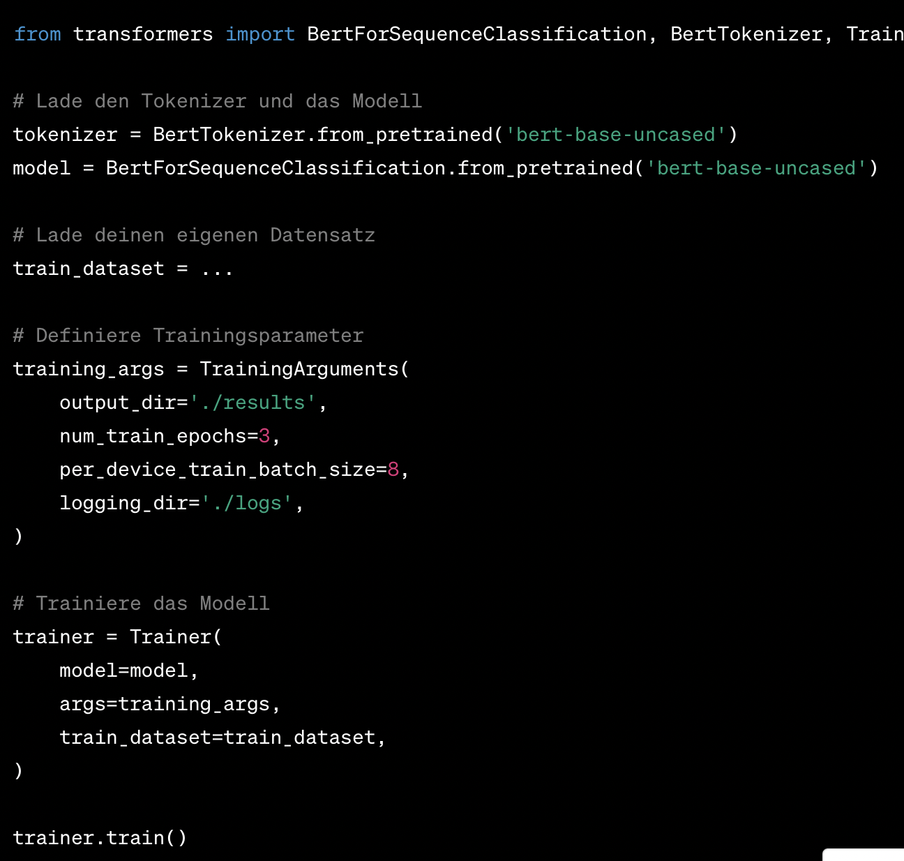 Console for Hugging Face